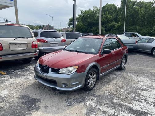 Red 2007 Subaru Impreza 2.5i