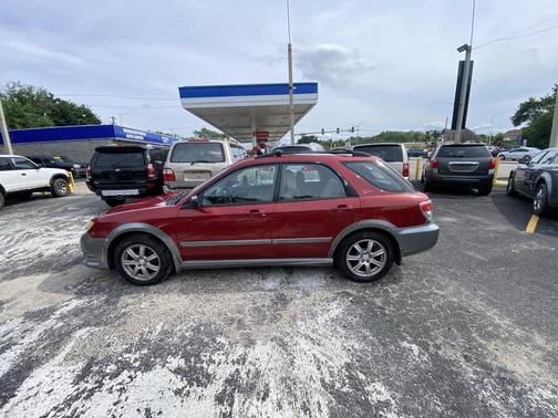 Red 2007 Subaru Impreza 2.5i