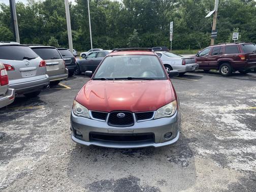 Red 2007 Subaru Impreza 2.5i