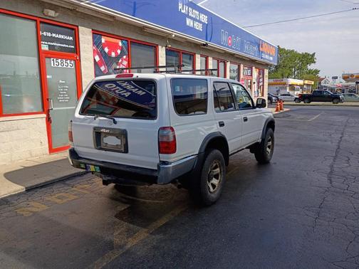 white 1998 Toyota 4Runner Base