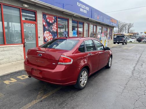Sangria Red Metallic 2010 Ford Focus SEL