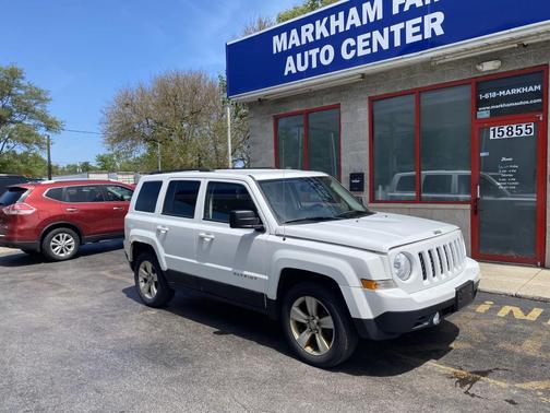 white 2016 Jeep Patriot Latitude