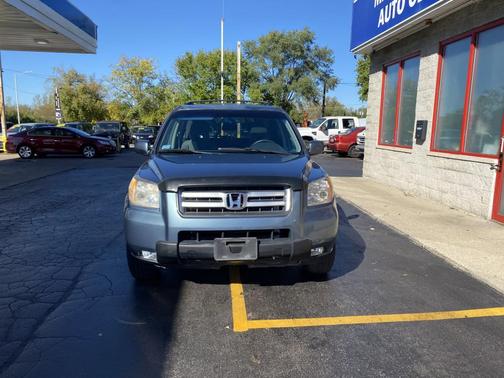 Blue 2008 Honda Pilot SE