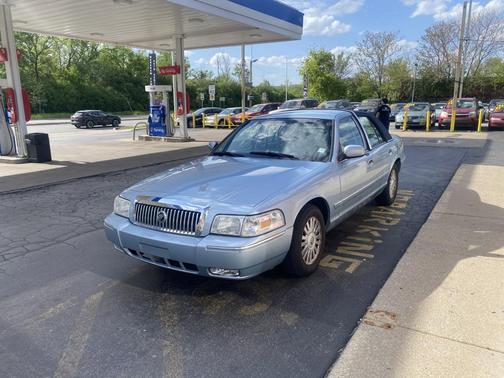 Blue 2008 Mercury Grand Marquis LS