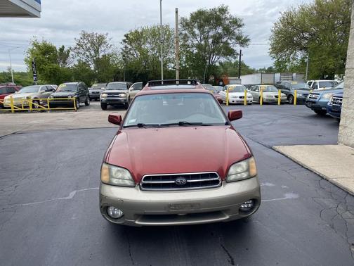 Red 2002 Subaru Outback Limited
