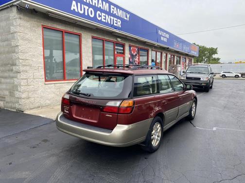 Red 2002 Subaru Outback Limited