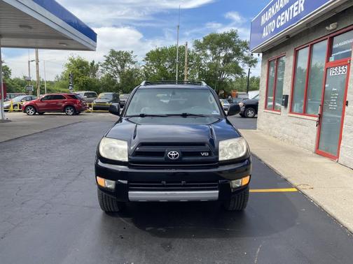 Black 2004 Toyota 4Runner Limited V8