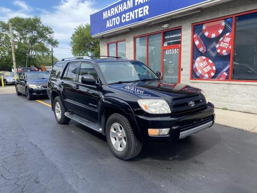 Black 2004 Toyota 4Runner Limited V8