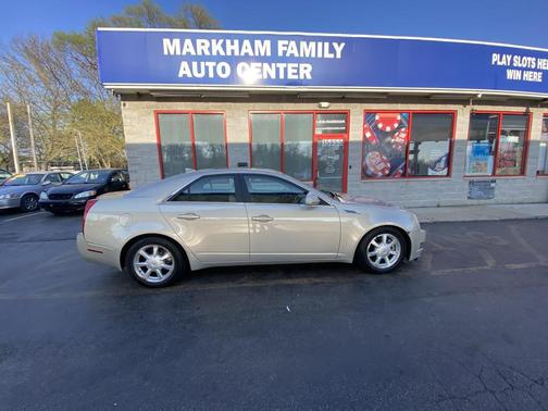 Gold 2009 Cadillac CTS Base