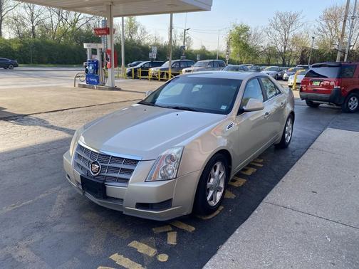 Gold 2009 Cadillac CTS Base