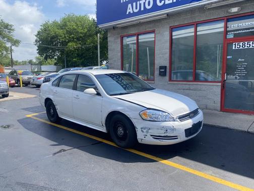 Summit White 2011 Chevrolet Impala Police