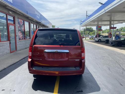 Red 2010 Chrysler Town & Country Touring