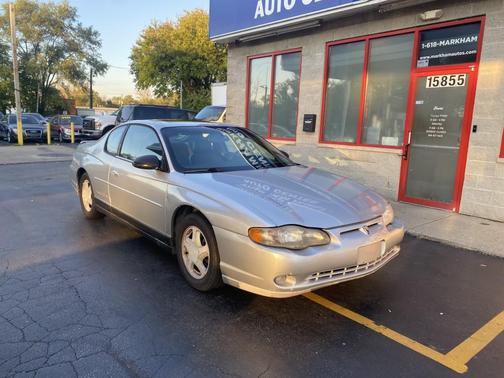 Grey 2001 Chevrolet Monte Carlo SS