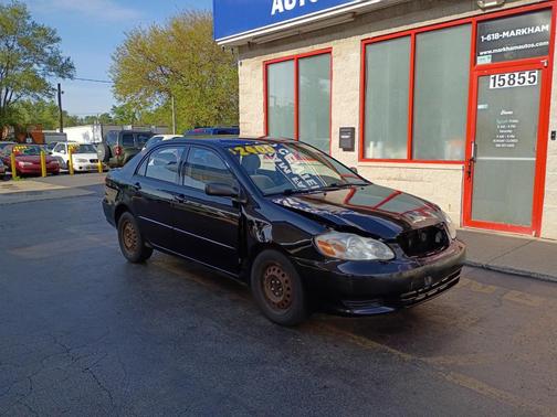 Black 2004 Toyota Corolla CE