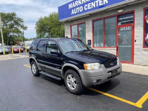 Black 2002 Ford Escape XLT