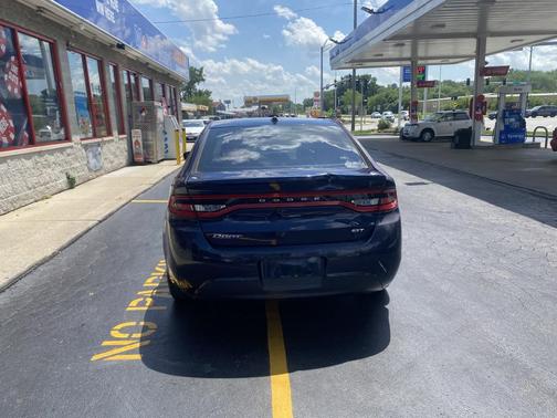 Blue 2015 Dodge Dart SXT