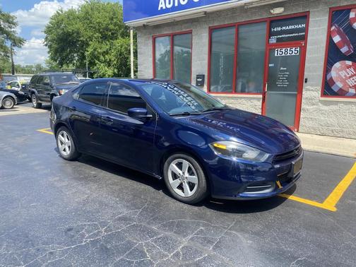 Blue 2015 Dodge Dart SXT