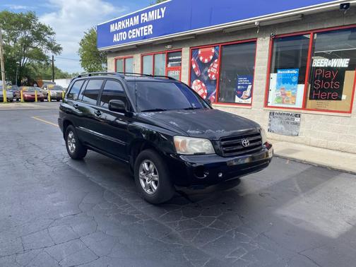 Black 2007 Toyota Highlander Base