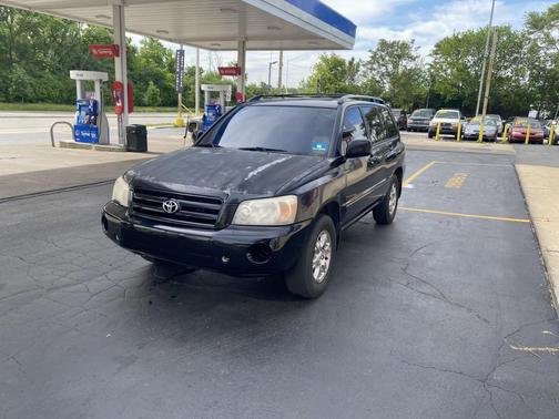 Black 2007 Toyota Highlander Base
