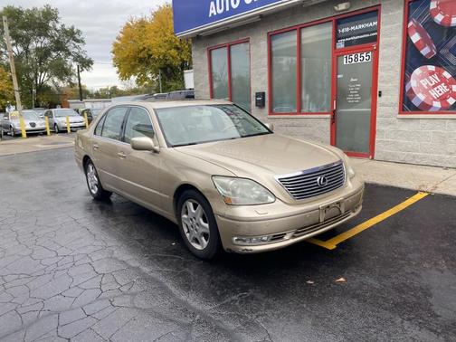 Mystic Gold Metallic 2004 Lexus LS 430 Base