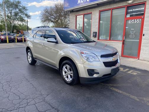 Champagne Silver Metallic 2013 Chevrolet Equinox 1LT