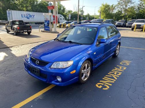 Blue 2003 Mazda Protege5 Sport Wagon