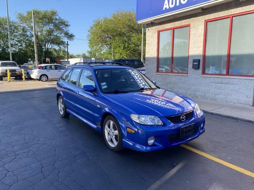 Blue 2003 Mazda Protege5 Sport Wagon