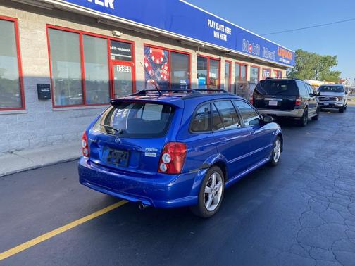 Blue 2003 Mazda Protege5 Sport Wagon