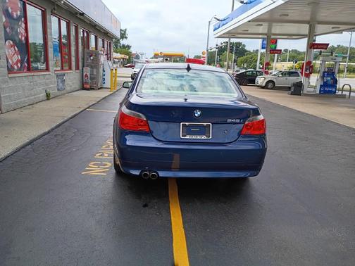 Blue 2005 BMW 545 545i