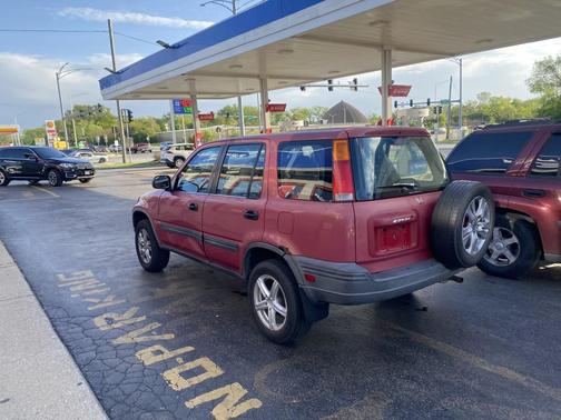 Red 1997 Honda CR-V Base