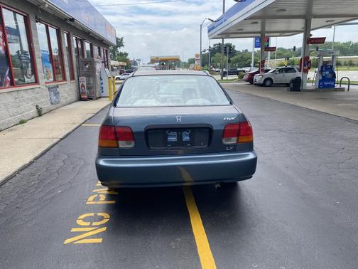 Blue 1997 Honda Civic LX