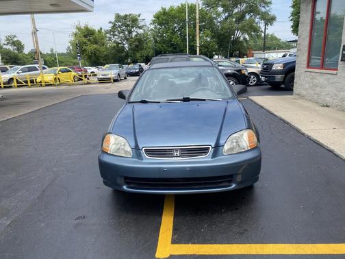 Blue 1997 Honda Civic LX