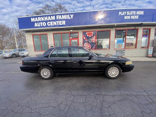 Black Clearcoat 2003 Ford Crown Victoria Police Interceptor