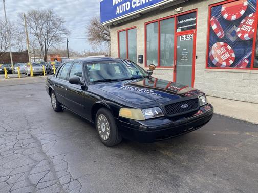 Black Clearcoat 2003 Ford Crown Victoria Police Interceptor