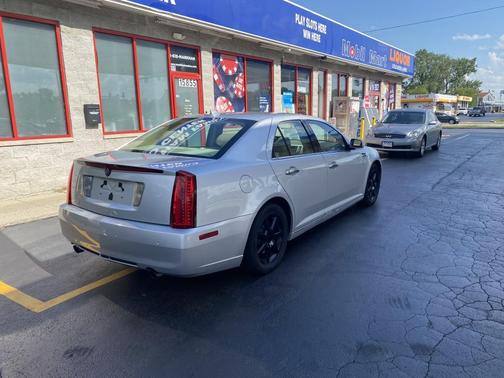 Radiant Silver 2010 Cadillac STS Luxury