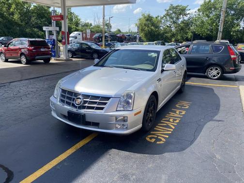 Radiant Silver 2010 Cadillac STS Luxury