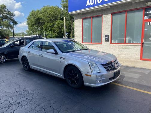 Radiant Silver 2010 Cadillac STS Luxury