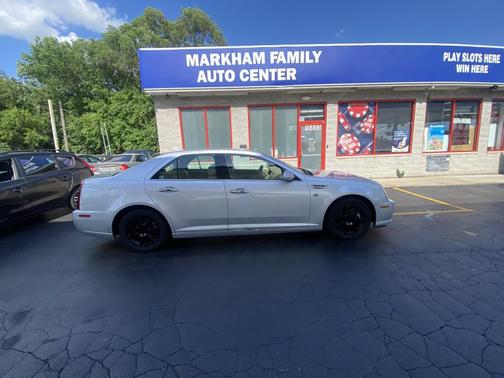 Radiant Silver 2010 Cadillac STS Luxury