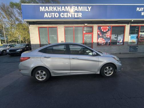 Ironman Silver 2012 Hyundai Accent GLS