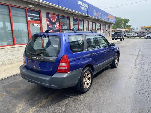 Pacifica Blue Pearl/Textured Gray 2003 Subaru Forester 2.5 X
