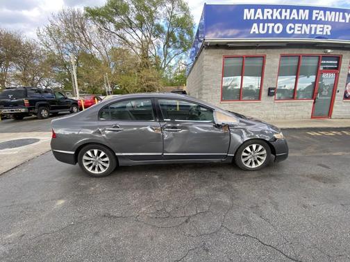Gray 2011 Honda Civic EX