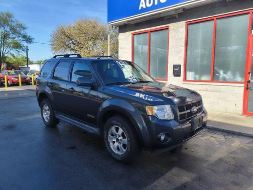 Black 2008 Ford Escape Limited