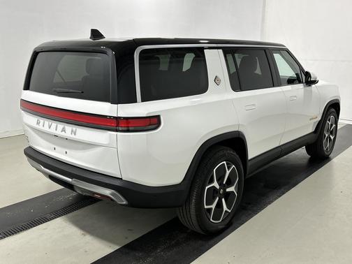Glacier White 2023 Rivian R1S Adventure