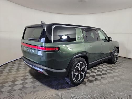 Forest Green 2024 Rivian R1S Adventure Quad Motor Large Pack