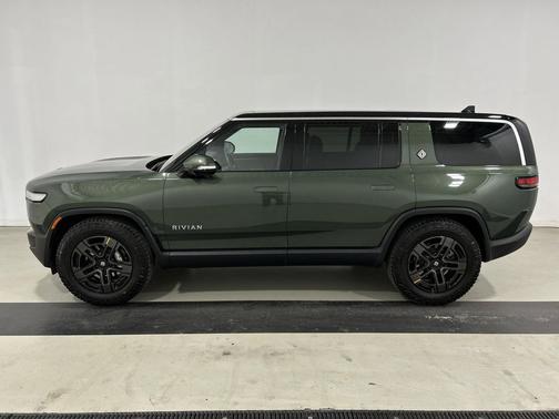 Forest Green 2024 Rivian R1S Adventure Package