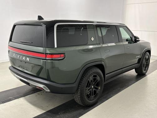 Forest Green 2024 Rivian R1S Adventure Package