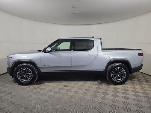 LA Silver paint 2025 Rivian R1T Adventure trim