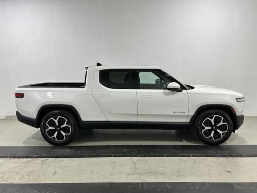 Glacier White 2023 Rivian R1T Adventure Package