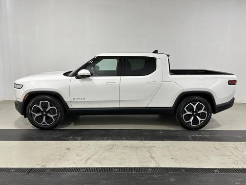 Glacier White 2023 Rivian R1T Adventure Package
