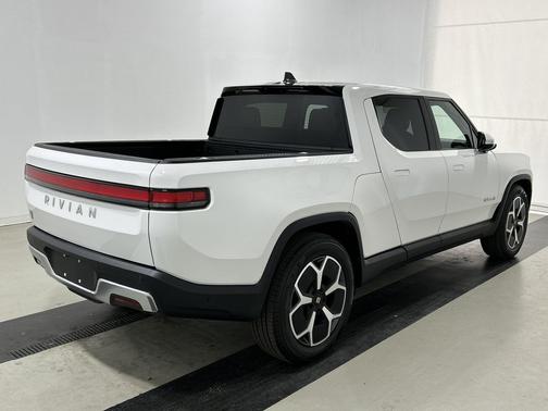 Glacier White 2023 Rivian R1T Adventure Package